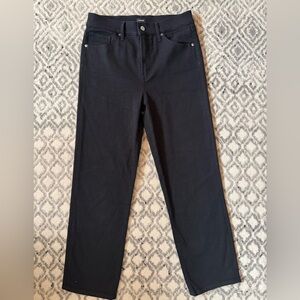 Express Women's Black Straight Leg Jeans, size 4R